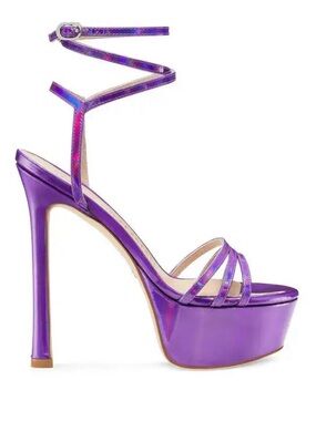 Stuart Weitzman SOIREE 145 PLATFORM SANDAL sz 10 $595 wow!!! NWOB